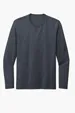 District Re-Tee Long Sleeve Recycled Cotton Tee — view 5