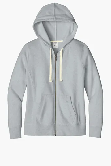 District Women's Re-Fleece Full-Zip Hoodie — view 4