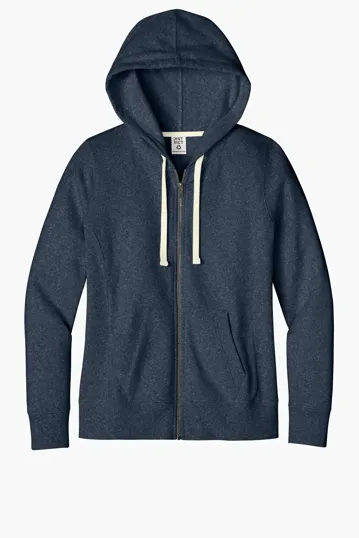 District Women's Re-Fleece Full-Zip Hoodie — view 13