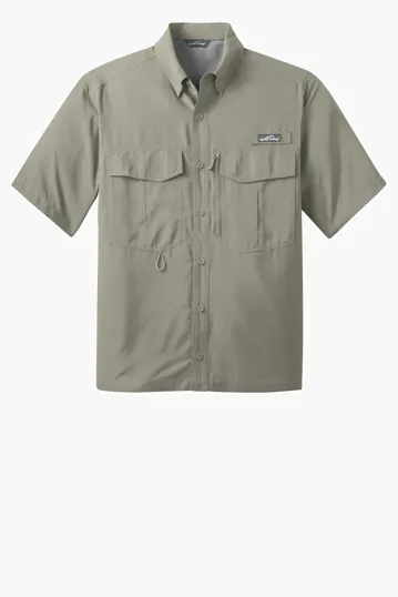 Eddie Bauer Short Sleeve Performance Fishing Shirt — view 3