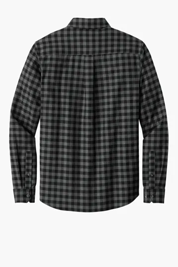 Eddie Bauer Long Sleeve Favorite Flannel Plaid Shirt — view 7