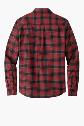 Eddie Bauer Long Sleeve Favorite Flannel Plaid Shirt — view 8