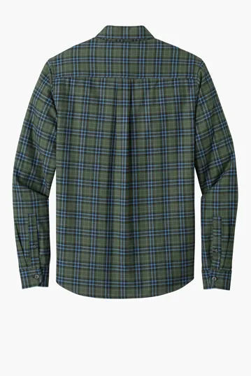 Eddie Bauer Long Sleeve Favorite Flannel Plaid Shirt — view 9