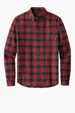 Eddie Bauer Long Sleeve Favorite Flannel Plaid Shirt — view 4