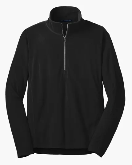 Port Authority Microfleece 1/2-Zip Pullover — view 2