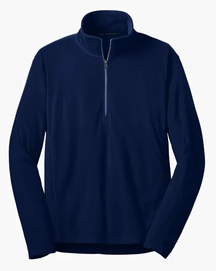 Port Authority Microfleece 1/2-Zip Pullover — view 4