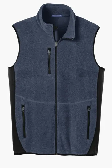 Port Authority R-Tek Pro Fleece Full-Zip Vest — view 4