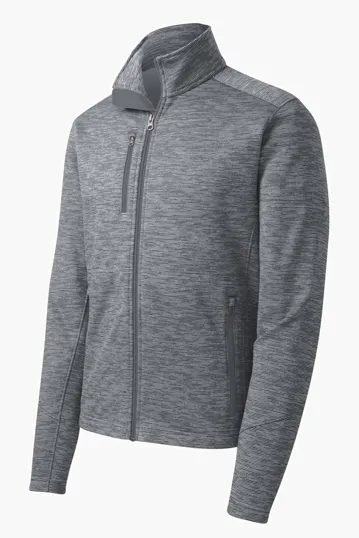 Port Authority Digi Stripe Fleece Jacket — view 3