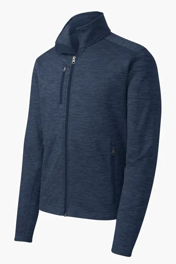 Port Authority Digi Stripe Fleece Jacket — view 4