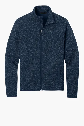 Port Authority Sweater Fleece Jacket — view 2