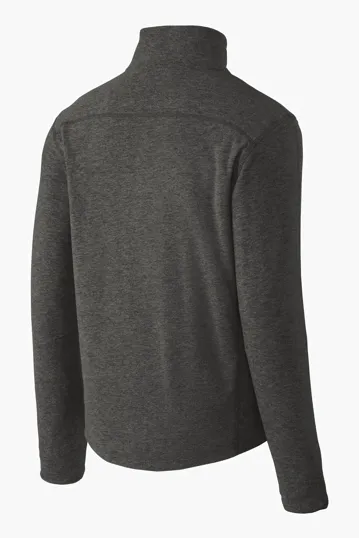 Port Authority Heather Microfleece Full-Zip Jacket — view 6