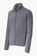 Port Authority Heather Microfleece Full-Zip Jacket — view 5