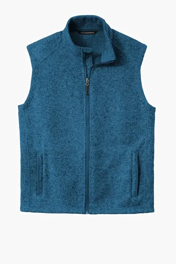 Port Authority Sweater Fleece Vest — view 4