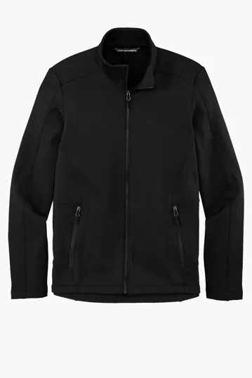 Port Authority Grid Fleece Jacket — view 2