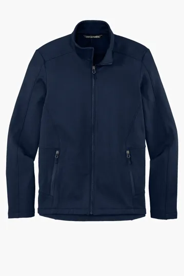 Port Authority Grid Fleece Jacket — view 4