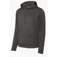 Sport-Tek Sport-Wick Fleece Hooded Pullover — view 2