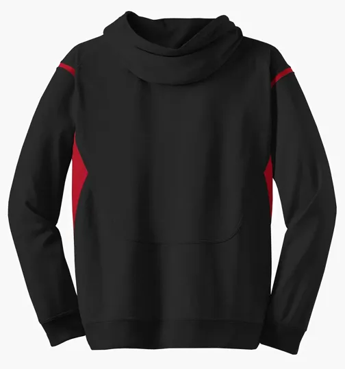 Sport-Tek Tech Fleece Colorblock Hooded Sweatshirt — view 14