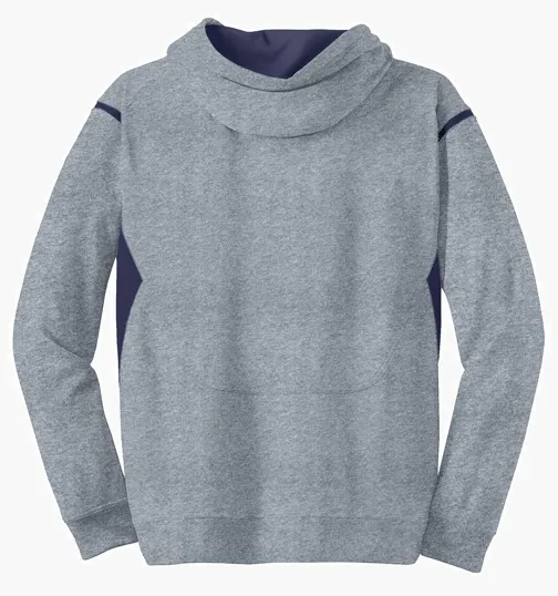 Sport-Tek Tech Fleece Colorblock Hooded Sweatshirt — view 17
