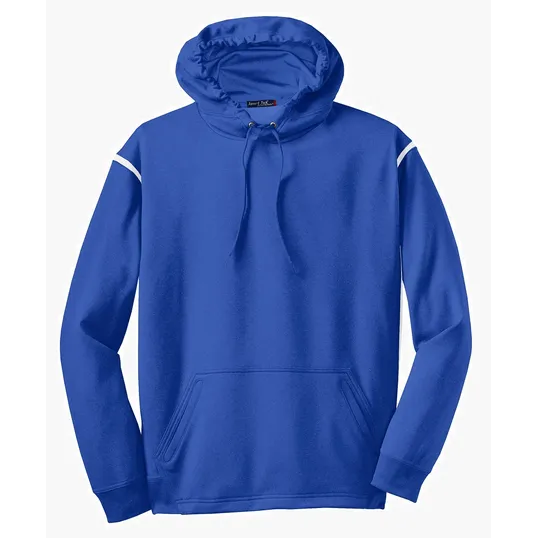 Sport-Tek Tech Fleece Colorblock Hooded Sweatshirt — view 12