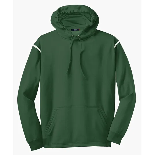 Sport-Tek Tech Fleece Colorblock Hooded Sweatshirt — view 20