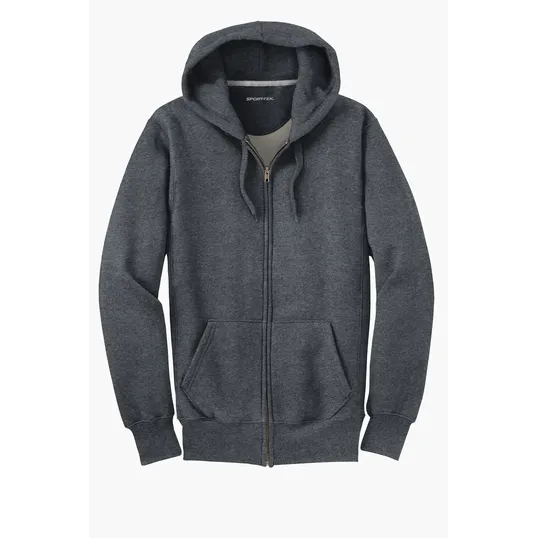 Sport-Tek Super Heavyweight Full-Zip Hooded Sweatshirt — view 11
