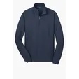 Port Authority Slub Fleece 1/4-Zip Pullover — view 3