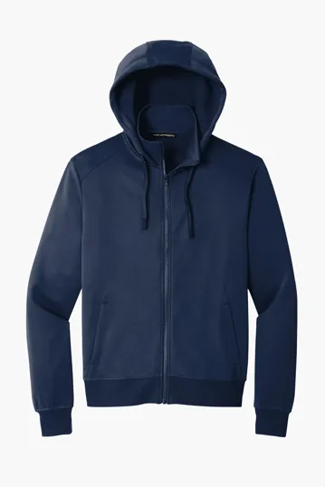 Port Authority Smooth Fleece Hooded Jacket — view 4
