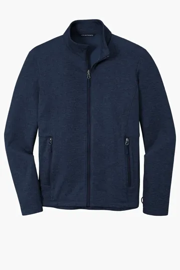 Port Authority Collective Striated Fleece Jacket — view 3