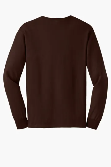 Gildan Ultra Cotton Long Sleeve T-Shirt, 100% US Cotton — view 30