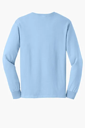 Gildan Ultra Cotton Long Sleeve T-Shirt, 100% US Cotton — view 35