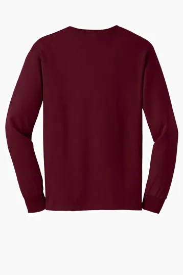 Gildan Ultra Cotton Long Sleeve T-Shirt, 100% US Cotton — view 37