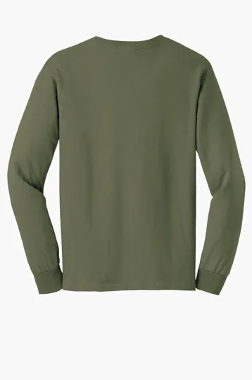 Gildan Ultra Cotton Long Sleeve T-Shirt, 100% US Cotton — view 38