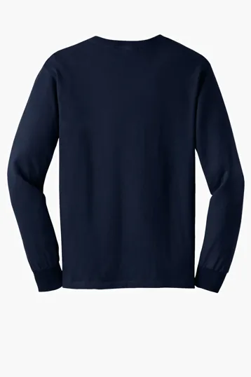 Gildan Ultra Cotton Long Sleeve T-Shirt, 100% US Cotton — view 40