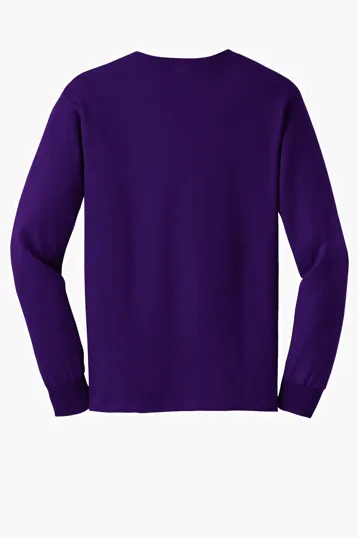 Gildan Ultra Cotton Long Sleeve T-Shirt, 100% US Cotton — view 42