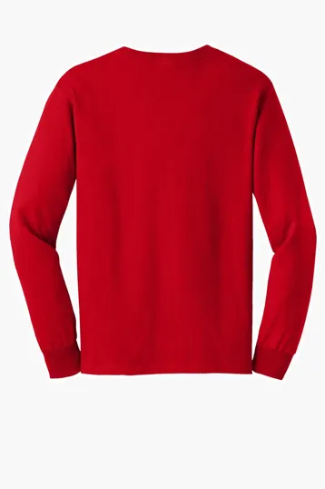 Gildan Ultra Cotton Long Sleeve T-Shirt, 100% US Cotton — view 43