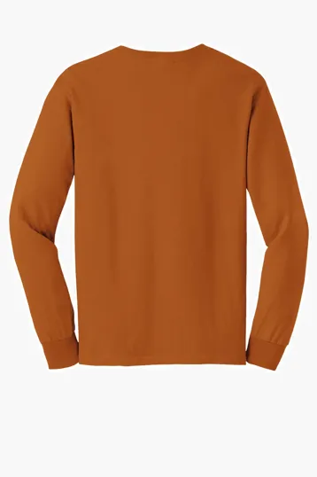 Gildan Ultra Cotton Long Sleeve T-Shirt, 100% US Cotton — view 47