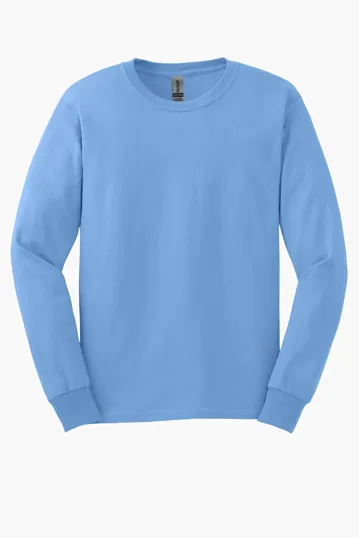 Gildan Ultra Cotton Long Sleeve T-Shirt, 100% US Cotton — view 5