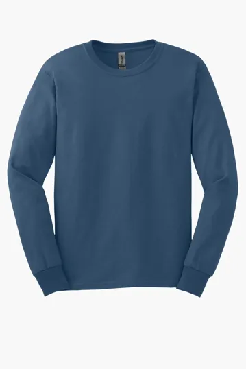 Gildan Ultra Cotton Long Sleeve T-Shirt, 100% US Cotton — view 10