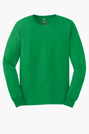 Gildan Ultra Cotton Long Sleeve T-Shirt, 100% US Cotton — view 11