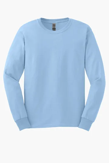 Gildan Ultra Cotton Long Sleeve T-Shirt, 100% US Cotton — view 12