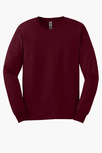 Gildan Ultra Cotton Long Sleeve T-Shirt, 100% US Cotton — view 13