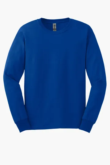 Gildan Ultra Cotton Long Sleeve T-Shirt, 100% US Cotton — view 20