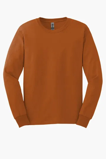 Gildan Ultra Cotton Long Sleeve T-Shirt, 100% US Cotton — view 23