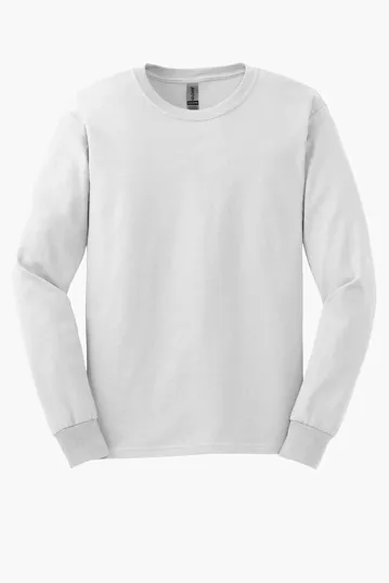 Gildan Ultra Cotton Long Sleeve T-Shirt, 100% US Cotton — view 24