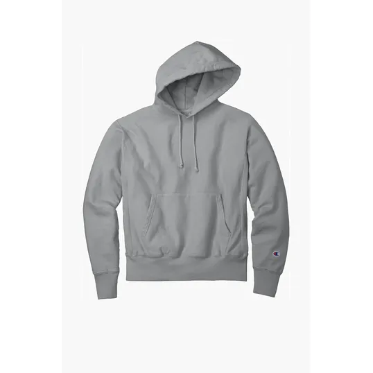Champion Reverse Weave Garment-Dyed Hooded Sweatshirt — view 3