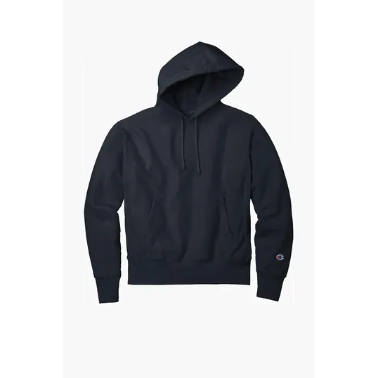 Champion Reverse Weave Garment-Dyed Hooded Sweatshirt — view 6