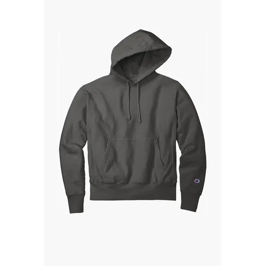 Champion Reverse Weave Garment-Dyed Hooded Sweatshirt — view 7