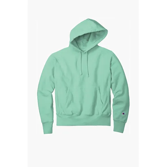 Champion Reverse Weave Garment-Dyed Hooded Sweatshirt — view 8