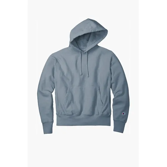Champion Reverse Weave Garment-Dyed Hooded Sweatshirt — view 9