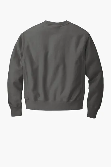 Champion Reverse Weave Garment-Dyed Crewneck Sweatshirt — view 9